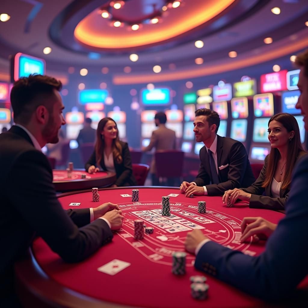 nex8v2 Live Casino ဒီလာနှင့် Baccarat ဂိမ်းကစားသူများ